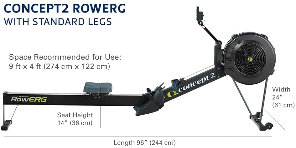 Concept 2 rowing machine